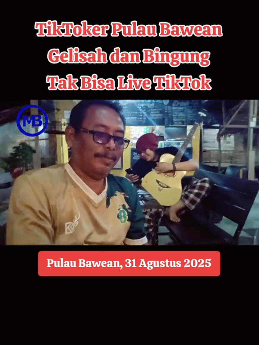 TikToker Pulau Bawean Gelisah dan Bingung Tak Bisa Live TikTok