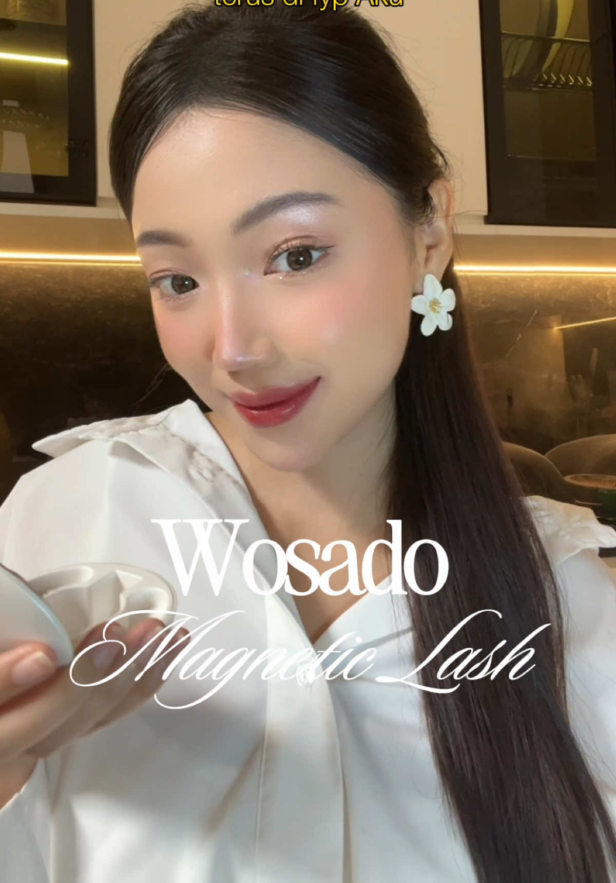 Bye eyelash extension ribet! 😩 Sekarang lash cantik cukup 3 detik bareng @WOSADO.INDONESIA Magnetic Lashes 💖 ✨ Tahan 180x pakai ✨ No lem, no drama Buruan cobain sebelum sold out 👀 #BULUMATAPALSU #BULUMATAMAGNETIC #WOSADOMAGNETICEYELASHES