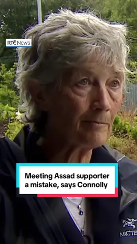 Independent Presidential candidate Catherine Connolly has said it was a mistake to meet a supporter of former Syrian president Bashar al-Assad during a trip to Syria in 2018. #presidentialelection #rtenews 