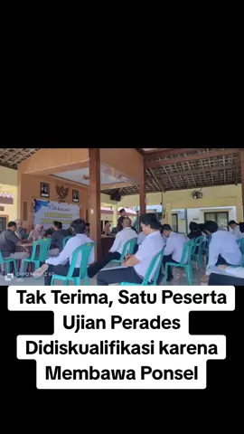 NGAWI | INTIJATIM.ID - Proses rekrutmen perangkat desa (perades) di Desa Keras Wetan, Kecamatan Geneng, Kabupaten Ngawi, diwarnai insiden seru. Pasalnya, salah seorang peserta asal Magetan diskualifikasi karena kedapatan membawa ponsel saat ujian selesai. Namanya Muhammad Khoirul Anam. Dia mengikuti ujian perades untuk formasi Kepala Dusun Bayemkalang ll di desa tersebut, namun justru kecewa karena didiskualifikasi lantaran menghubungi orang tuanya usai ujian berlangsung. baca selengkapnya di www.intijatim.id #perangkatdesa #beritatiktok #beritaviral #ngawi #fyp 