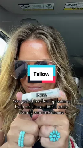 Every little purchase of a #tallowbalm helps me get my son to his clinical trial to cure a rare disease #kindnesskrew #tallowskincare #tallowtok #tallow @Dax Eyewear @Cattle Creek Mercantile 