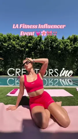 Thank you for having me @Creators Inc. & @ceoactive  From yoga flows to sauna sessions to cold plunges, I left yesterday’s event feeling refreshed and fueled. Wellness at its finest 🤌🏻 • • • #fitnessinfluencer #lafitnessevents #ceoactive #wellnesselevated #luxurylifestyle 