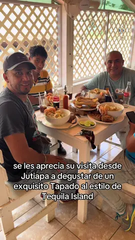 Nuestros clientes son nuestra mayor riqueza 🙌🏽🫡 se les aprecia su visita desde #Jutiapa a degustar de un exquisito #Tapado al estilo de #TequilaIsland@Tequila Island 