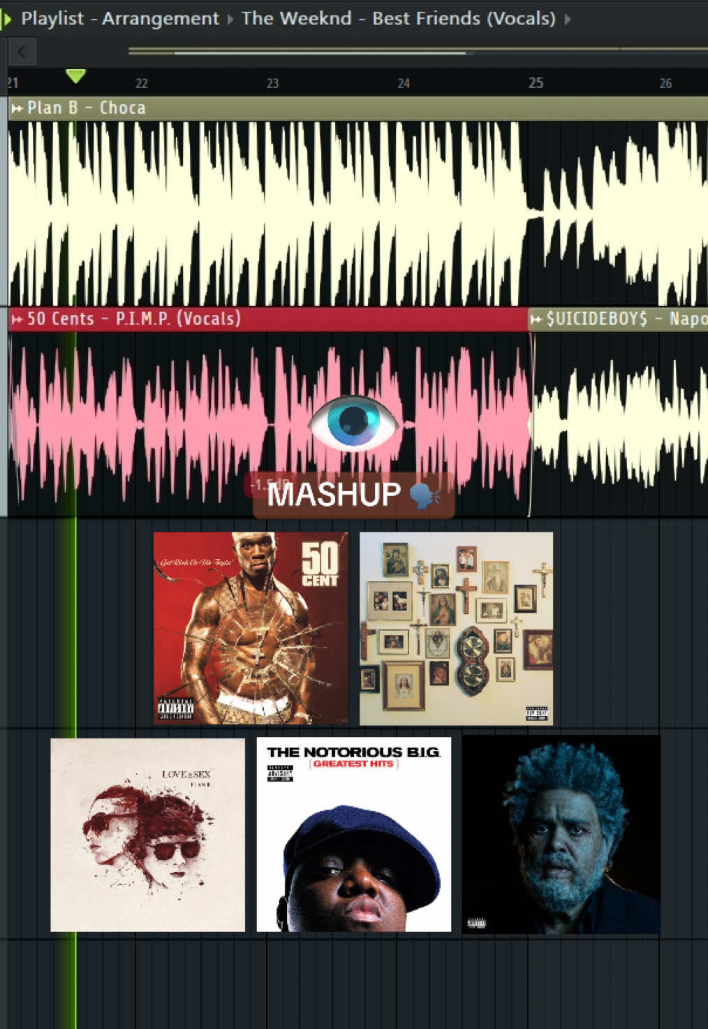 Perdón Napoleon se sentía perreable 😔 #planb #choca #thenotoriousbig #theweeknd #50cent #sb #mashup #sydhenix #mix #napoleon 