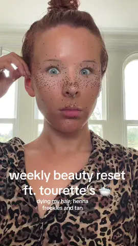 come back tomorrow the results 🩷 #weeklyreset #tourettes #hairdye