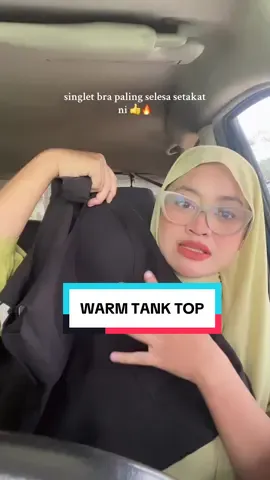 beli sini rupanya lagi murah ehhh ! #fyp #warmtanktop #pushup 