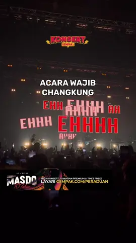 #GempakLive: Tak Masdo la kalau tak changkung! #Masdo10Tahun #KonsertGempak 