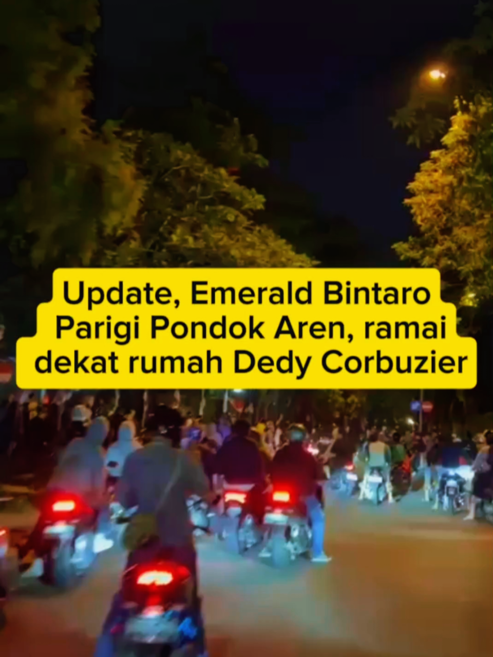 Update, Emerald Bintaro Parigi Pondok Aren, ramai dekat rumah Dedy Corbuzier #fyppppppppppppppppppppppp #demo #viral #updategakngaret 