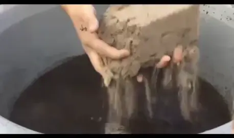 Asmr mud sand crumbling in water for you#repostmyvideosplsfrnd🙂#followmyaacount💜likemyvideo 