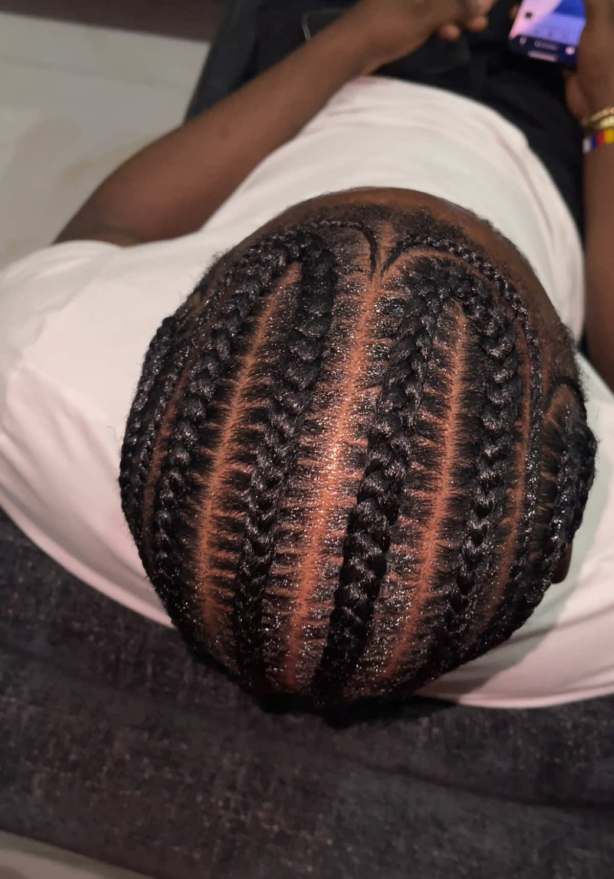 #cornrowbraid #sixcornrowsbraids🔥 #barreltwist 