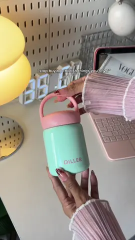 this mini tumbler woooah the cutest perfect sa mga laging di maubos yung coffee drinks 😝 fits in mini bag #diller #dillerminitumbler#minitumbler #tumbler #vacuumflask 