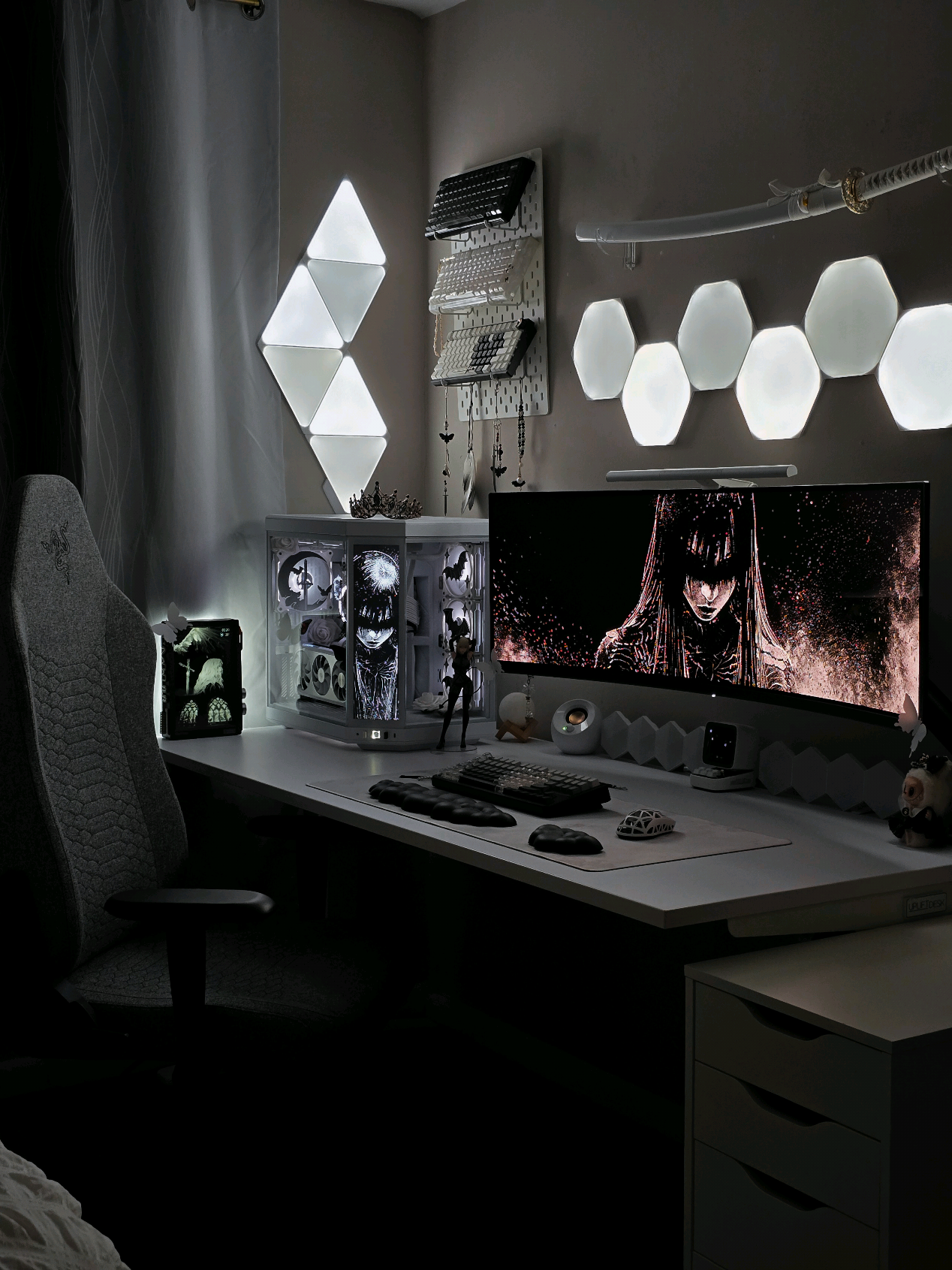 from the archives  #pcsetup #darksetup #darkcore #darkaesthetic #desksetup 