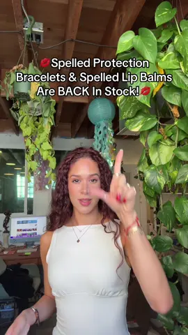 Spelled Protection Bracelets & Spelled Lip Balms Are BACK In Stock!#spells #witchtok #evileye #evileyeprotection #protectionspell 