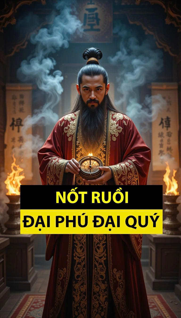 Nốt Ruồi Lộc, Đại Phú Đại Quý. #nhantuong #nhantuonghoc #phongthuy #phongthuytamlinh #notruoi