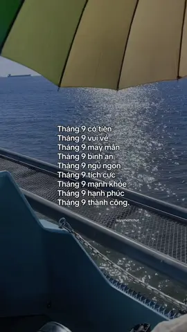 “Tháng 9 có tất cả..🍀❤️” #suyymottchut #viral #fyp 