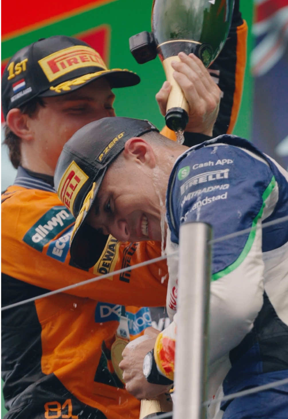 What a moment 💙🏆 #F1 #VCARB #DutchGP