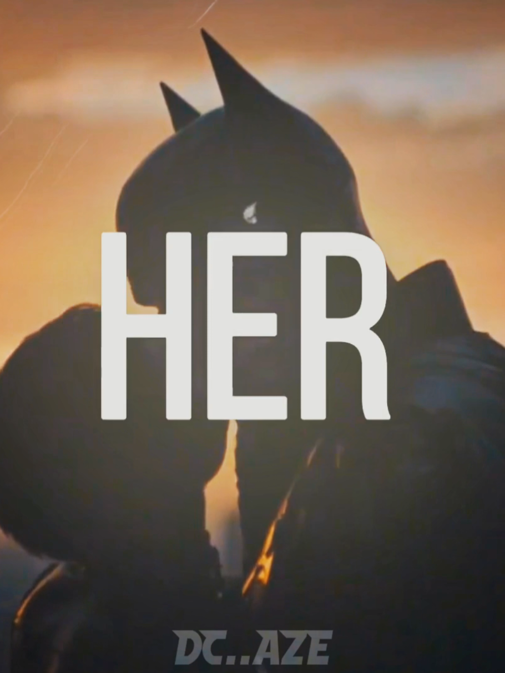 JVKE - her | The Bat and the Cat. #batman #catwoman #batcat #edit #fy 