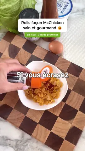 👉 Perdez du poids grâce à nos programmes personnalisés (lien sur notre profil) Rolls façon McChicken 🍗 🌟 Ingrédients : - 2 feuilles de riz - 130g de poulet - 30g de corn flakes sans sucre - 1 cac de paprika - laitue - graines de sésame Sauce : - 130 mL de yaourt - 1 cac de moutarde - 1 cac de citron - 1 cac de miel - 1/2 cac d'ail en poudre et d'oignon en poudre - sel & poivre 👉 Perdez du poids grâce à nos programmes personnalisés (lien sur notre profil) 🌟 Instructions : 1. Suivre les étapes de la vidéo. Bon appétit 💚 👉 Perdez du poids grâce à nos programmes personnalisés (lien sur notre profil) by @recipesbyvictoria #poulet #rouleaux #protéines #recettefacile #recette #miam #perdredupoids #alimentation #maigrirensemble #instaregimeuse #mangerbien #dietetique #alimentationsaine #minciravecplaisir #regimeuse #mangerbouger #viesaine #mincir #repriseenmain #produitsfrais #maigrir #teamgallice #recetteshealthy #miammiam #sain #equilibre #equilibrealimentaire #mieuxmanger