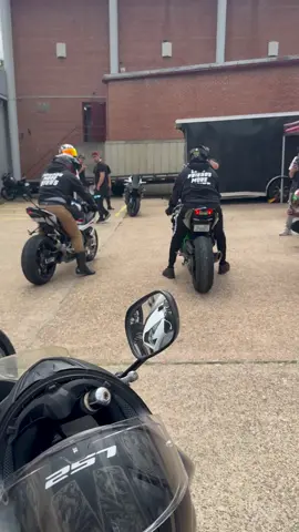 Taking my Ninja H2 and S1000RR to bike night 🔥