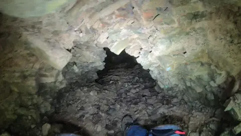 Exploring an old Iron mine #foryoupage #foryou #foryourpage #cave 