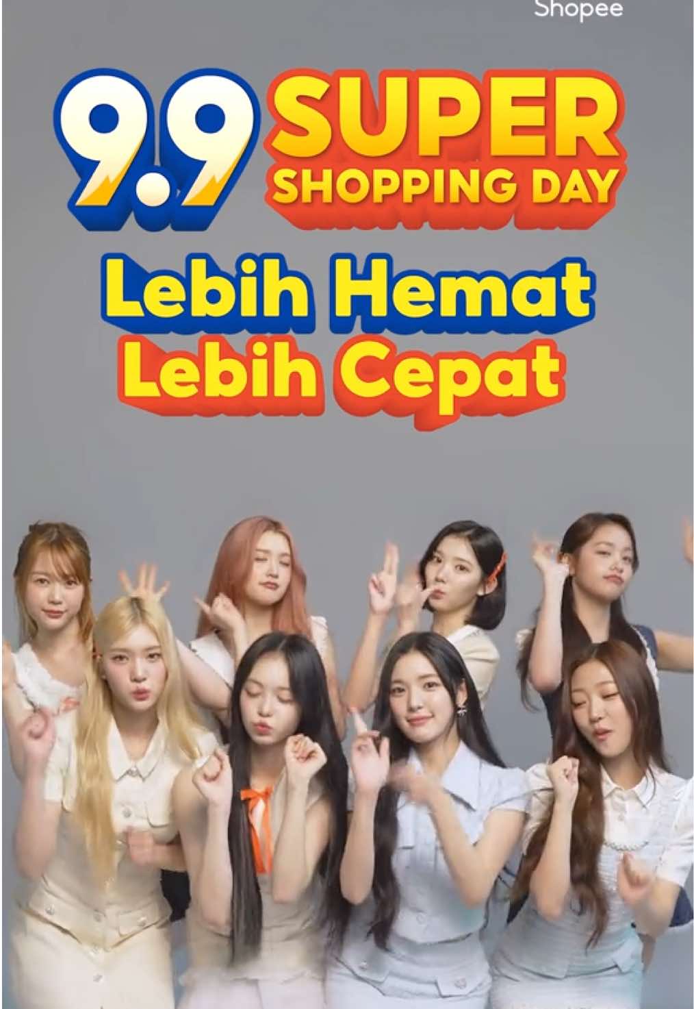 Jangan sampai ketinggalan belanja LEBIH HEMAT LEBIH CEPAT di Shopee 9.9 Super Shopping Day bareng @hearts2hearts! 🥳🧡 Spesial di tanggal 25 Agustus - 9 September, kamu bisa nikmati Voucher 99% Setiap Hari, SPayLater Cicilan 0% Semua Produk, dan Gratis Ongkir RP0! 🤩 Yuk, belanja di Shopee sekarang! #SHOPEExHearts2Hearts #LebihHematLebihCepatDiShopee