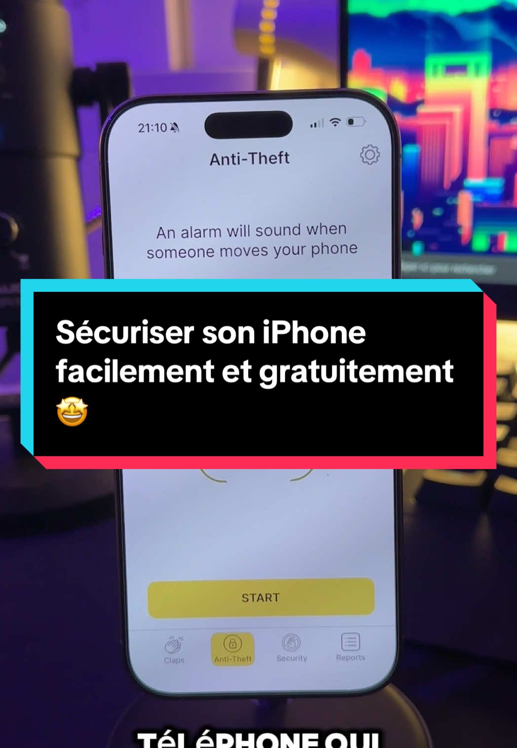 Sécuriser son iPhone facilement et gratuitement 😎 #iphone #ios #apple #iphonetricks 