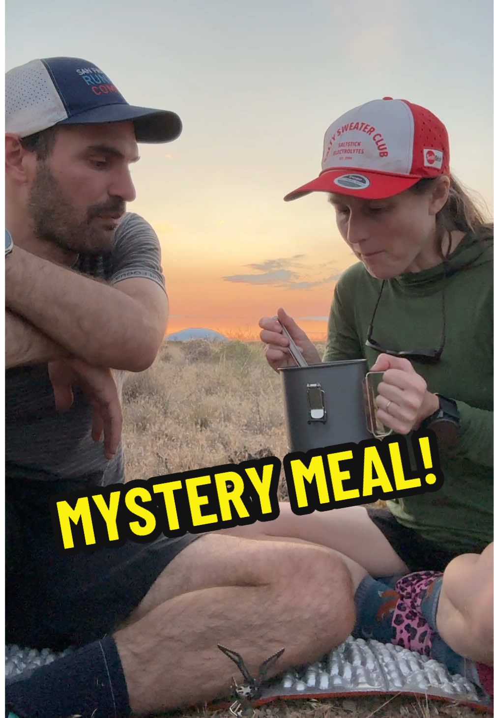 This is why we usually label our meals 😅. Seems like we made this in a hurry with whatever random ingredients we had on hand. We know it’s been in our packs on the following trips: Tahoe Rim Trail, Crater Lake, Red Rocks, Sequoia National Park, Lava Beds National Monument (this trip), and probably more! #dehydrated #mysteryfood #mealprep #backpacking #musicbyikson 