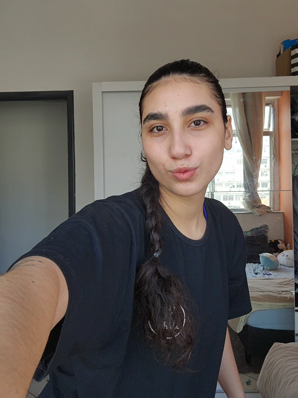 odeio meu baby hair + fofoca pré jogo
