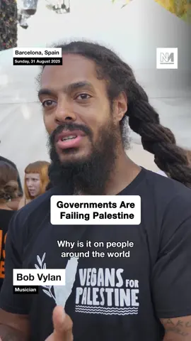 “Why is it on people to shut down weapons factories? That is a failing of the British government.” Speaking in Barcelona as the Global Sumud Flotilla prepared to sail, musician Bob Vylan said he was there to show solidarity with those risking their lives to deliver humanitarian aid.