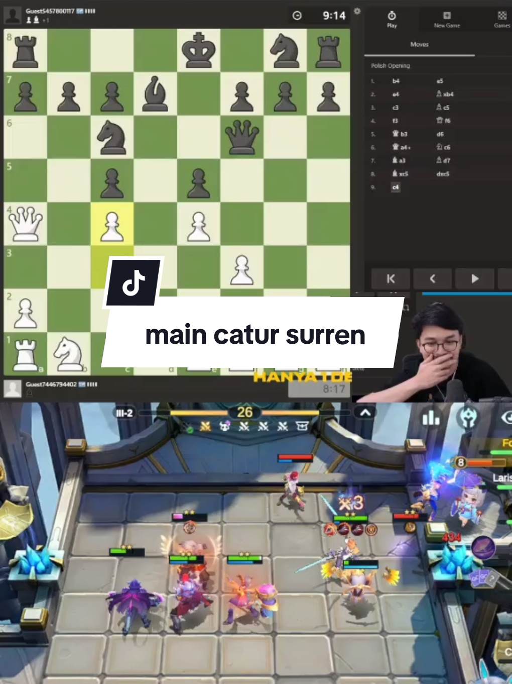 kok surren mas 😂🤣😂  #MCGG #MagicChessGoGo #MCGGCosmicTraders #adesetiawan #setiawanade 