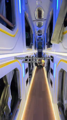 Agak-agak Malaysia akan bawak masuk tak sleeper bus ni? 🫠