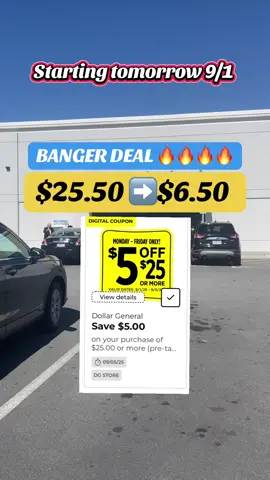 🔥$6.50 DEAL AT DOLLAR GENERAL STARTING TOMORROW #learntocoupon #couponcommunity #save #budget #coupons 