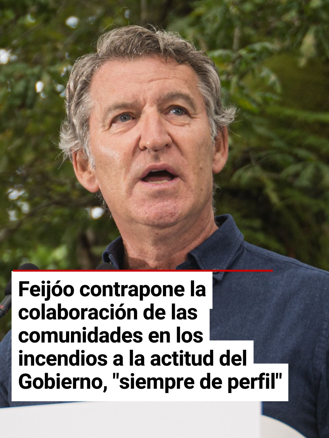 El presidente del Partido Popular, Alberto Núñez Feijóo, ha contrapuesto la colaboración que han establecido las Comunidades Autónomas durante este verano en la lucha contra los incendios que han arrasado parte del país, a la actitud del Gobierno de España y del presidente, Pedro Sánchez, 