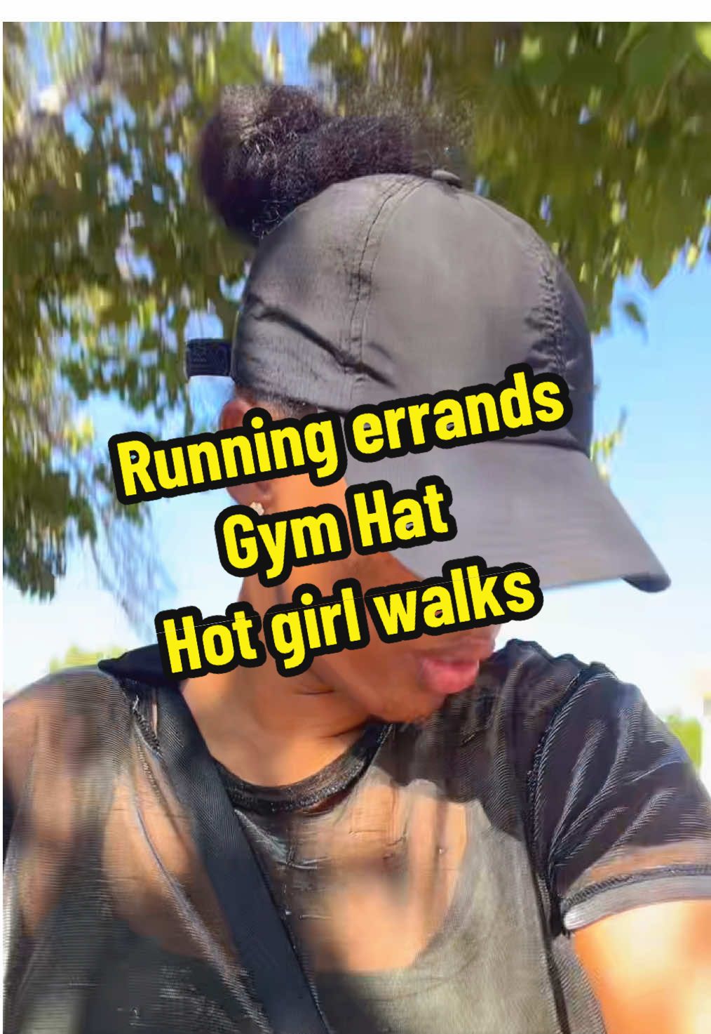 I wear this Quick dry ponytail hat  all year long, at the gym, running errands or hot girl walks. You can even do some really cute hat hairstyles too  