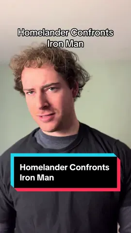 PART 1 of Homelander Confronts Iron Man. Follow, Favorite, and Share for more! #creatorsearchinsights #ironman #tonystark #homelander #willherzog 