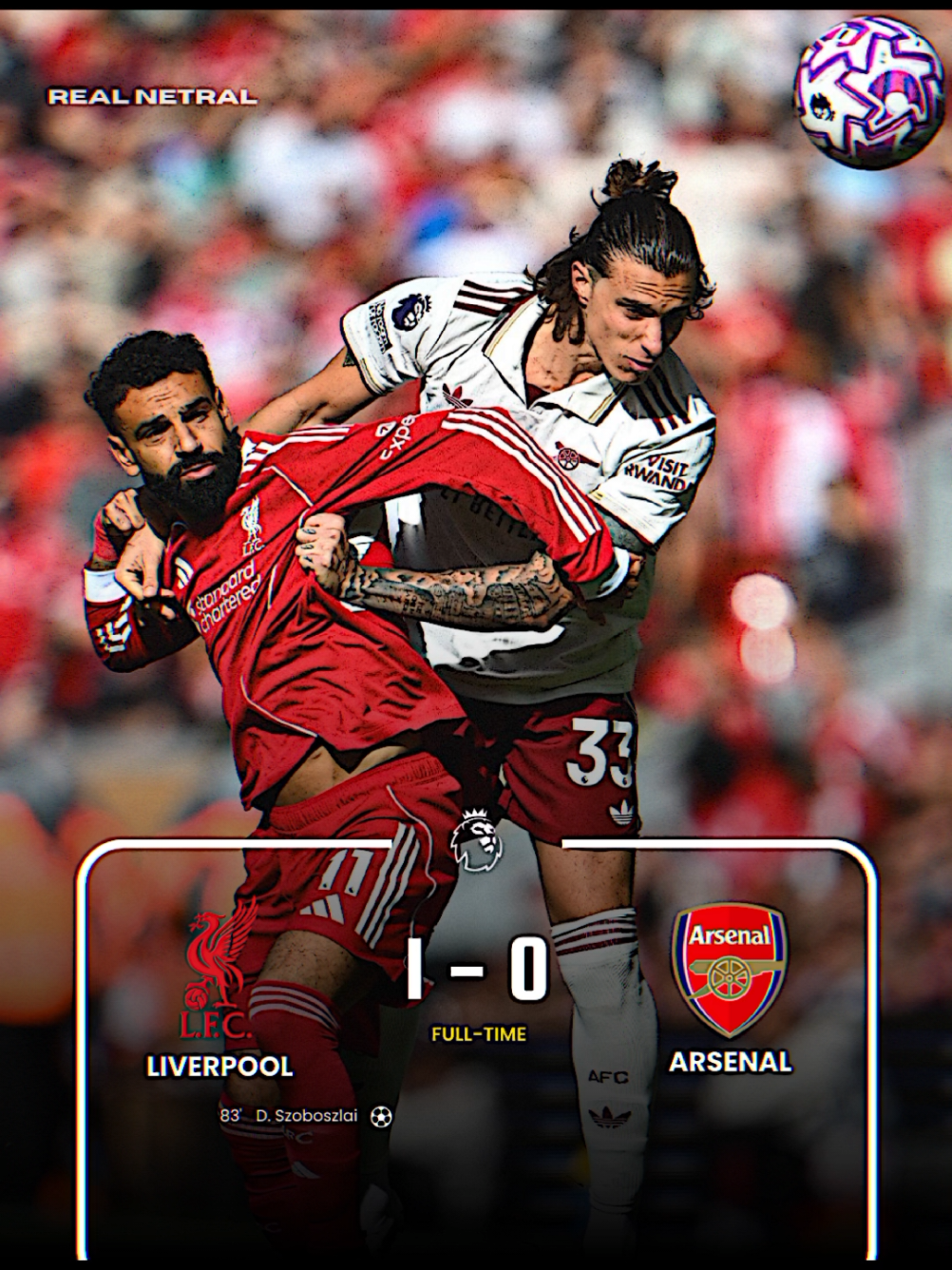 Liverpool menang 1-0 atas Arsenal lewat gol free-kick cantik Dominik Szoboszlai🚀🔥 #PremierLeague #epl #ligainggris #liverpool #ipul #arsenal #liverpoolvsarsenal #arsenalvsliverpool #dominikszoboszlai #szoboszlai #eze #eberechieze #arneslot #fypシ #fyp 