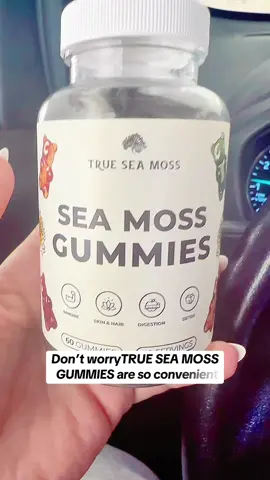 I’m all about convenience with my #wellnessjourney #trueseamoss #trueseamosschallenge #seamossgummies #healthylifestyle @trueseamoss 