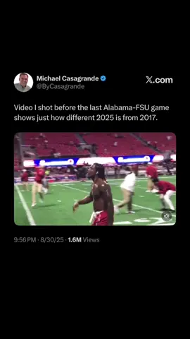Do you think the culture is different at Alabama now? 