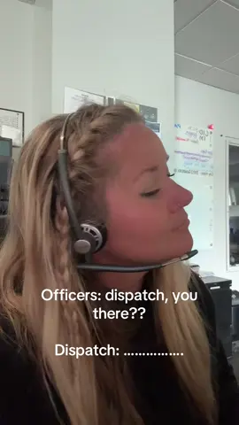 We’re here to answer your calls! lol #fyp #policeoftiktok #dispatchersoftiktok #911dispatcher #copsoftiktok 
