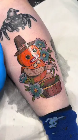 Over the garden wall tattoo done at infinite ink Coventry #overthegardenwall #tattoo #tattooartist #colourtattoo 