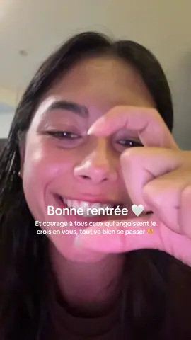 Comment vous la sentez la rentrée ? 🤍