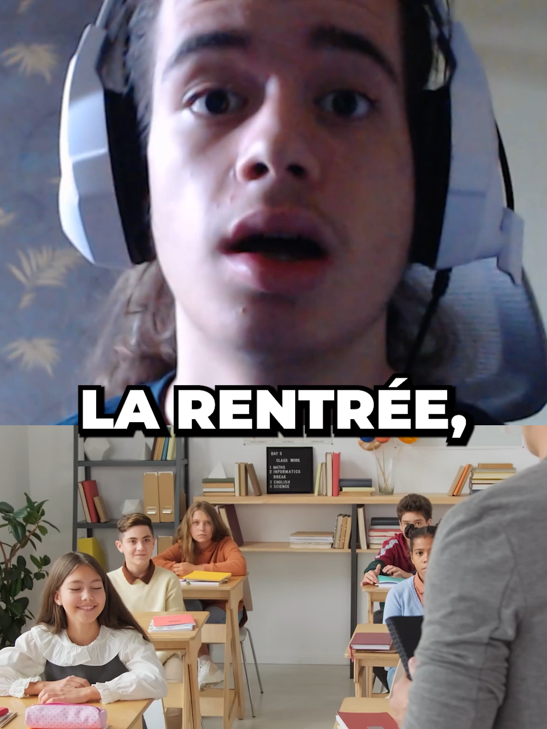 Vous rentrez en quel classe ????? #rentrée2025 #école #emmanuelmacron