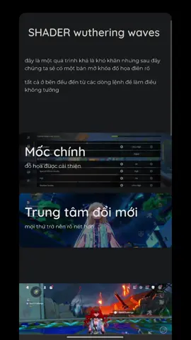 wuthering waves tựa game cực nhẹ bây giờ lại càng thêm nhẹ ( bản vã shader cho wuthering waves mobile) mở khóa giới hạn vram để có hiệu xuất tốt nhất #wutheringwaves #xh 