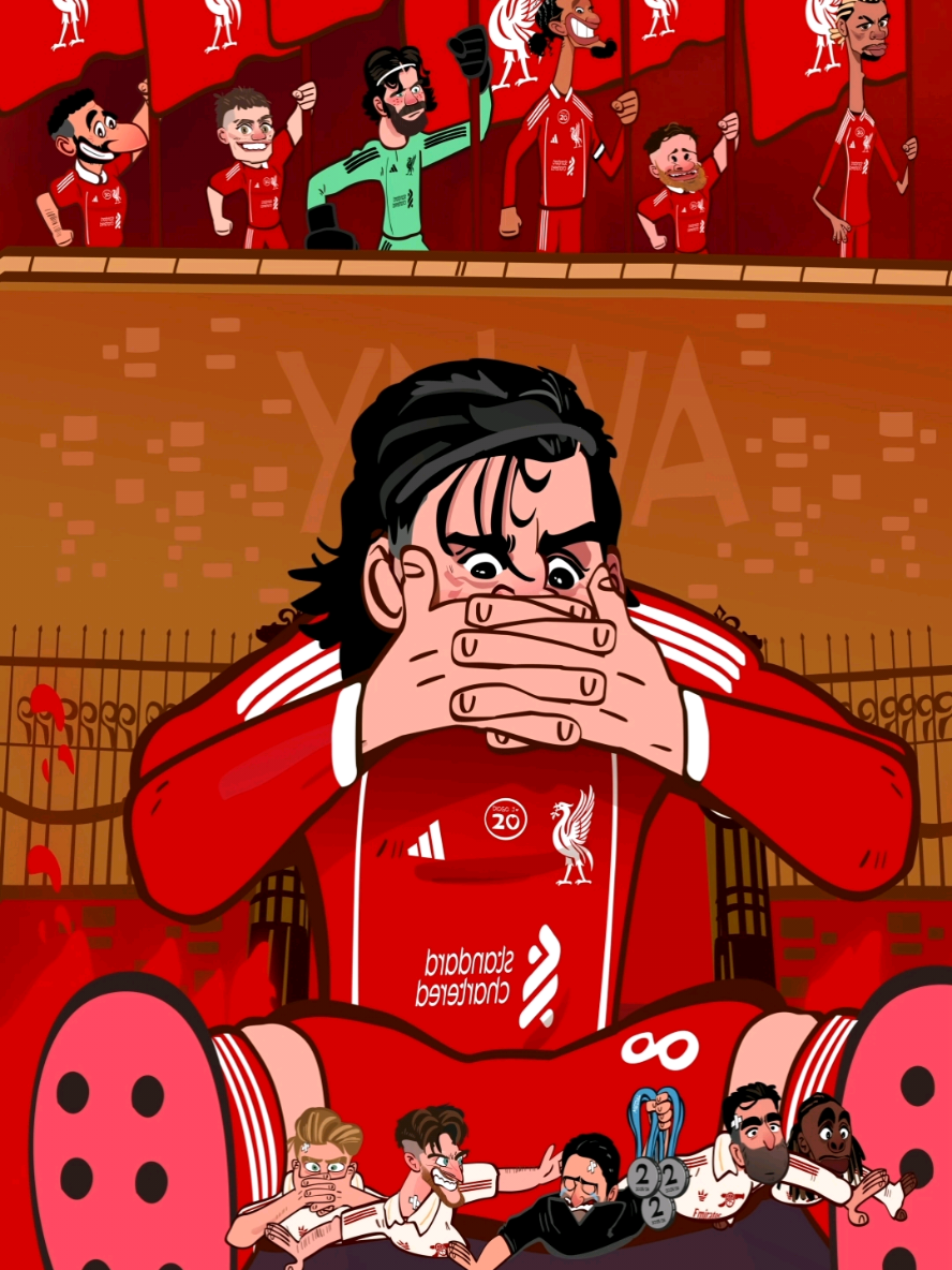 Arsenal left Anfield with a defeat.  😯