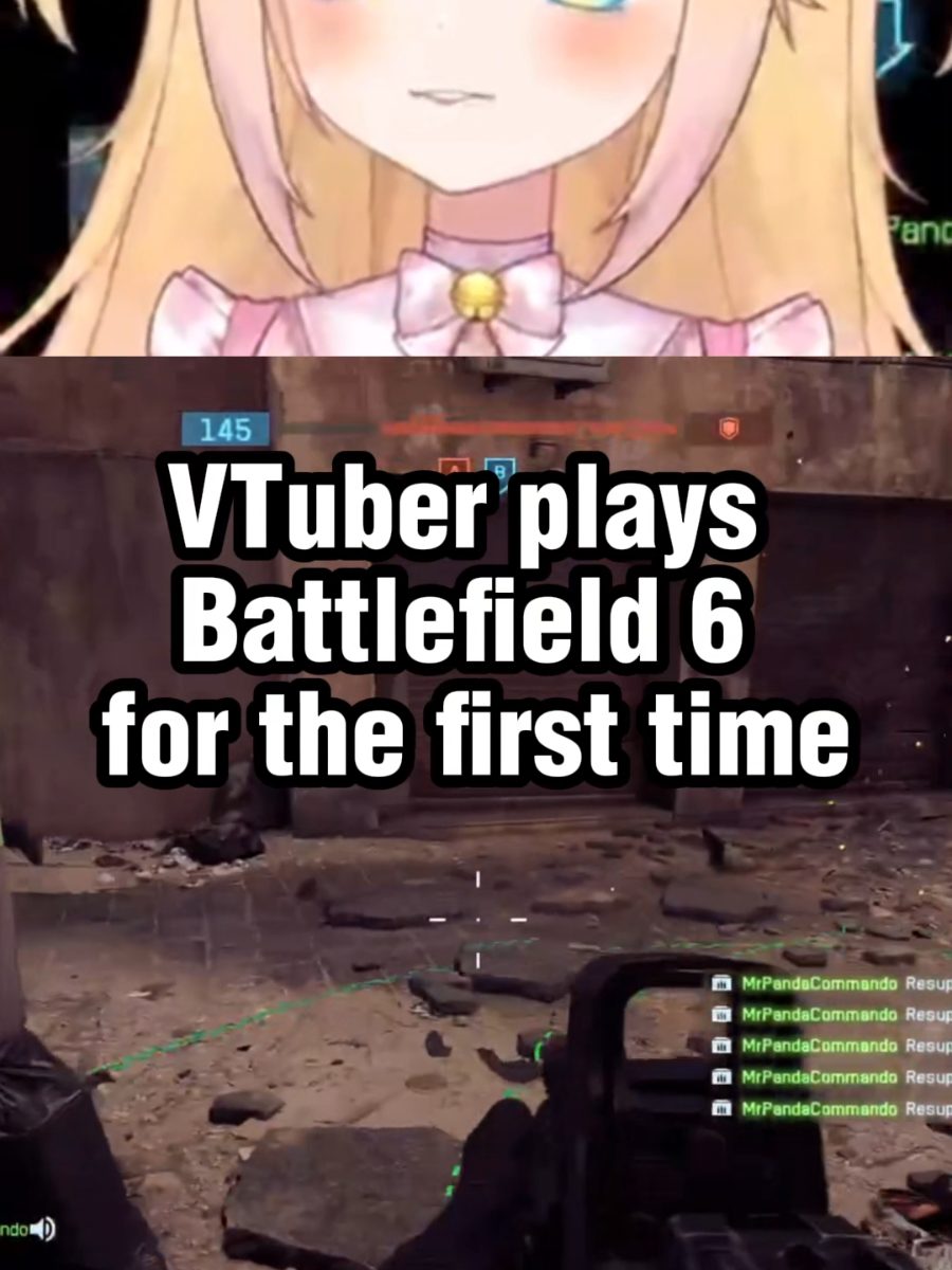WAR IS HELL ☠️ #battlefield6 #bf6 #vtuber #gaming 
