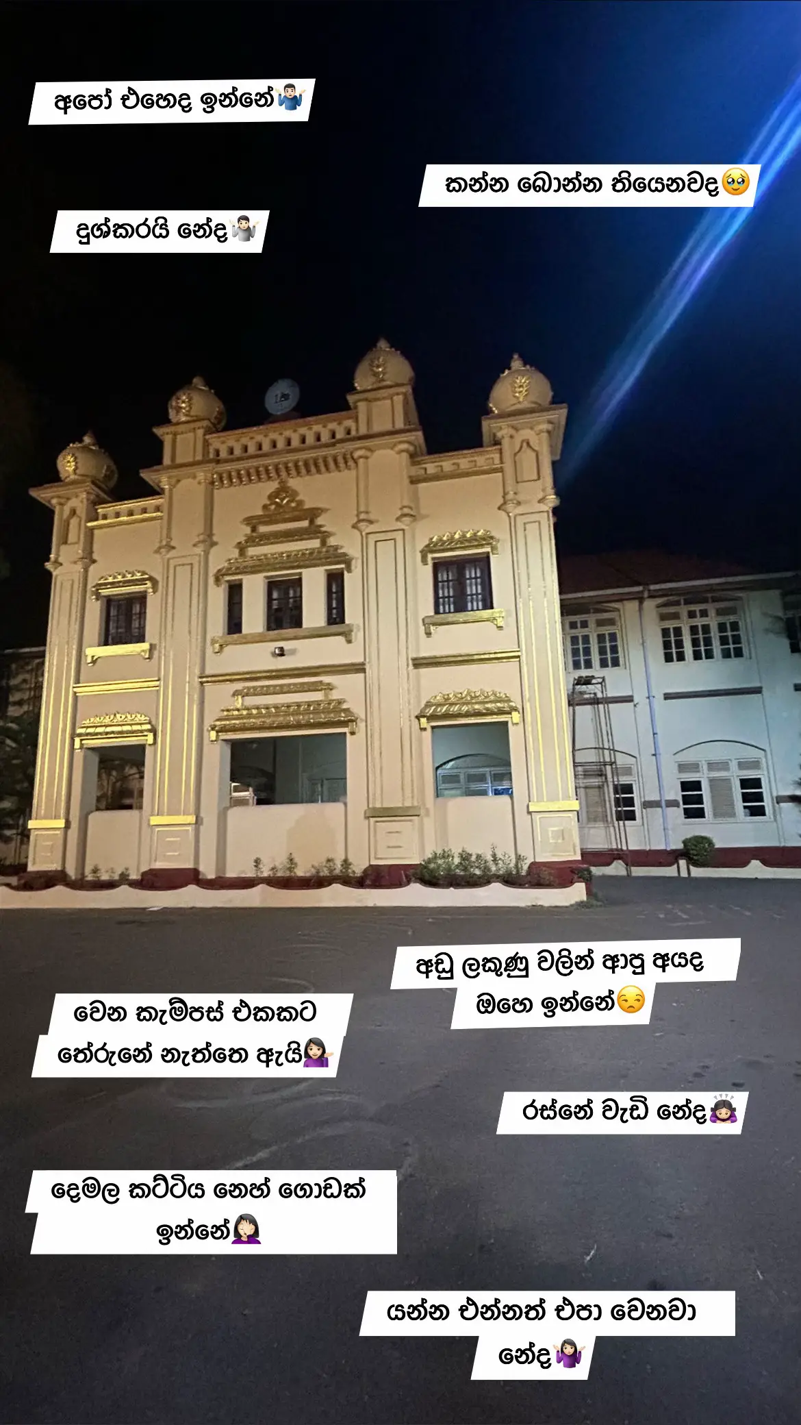 #creatorsearchinsights #for #foryou #fyppppppppppppppppppppppp #fypシ゚ #uoj #jaffna #campus #night #unilife #universityofjaffna #yarlsihina