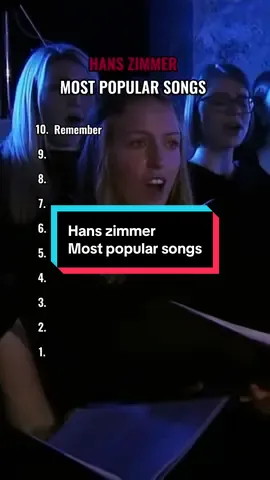 Hans Zimmer - Most popular songs  #hanszimmer #top10 #popular #soundtrack #musicmovie 