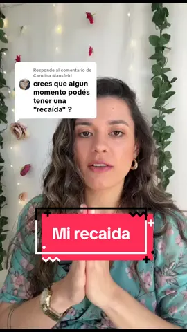 Respuesta a @Carolina Mansfeld #adiccion #recuperacion #soloporhoy 