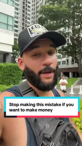Stop making this mistake if you want to make money