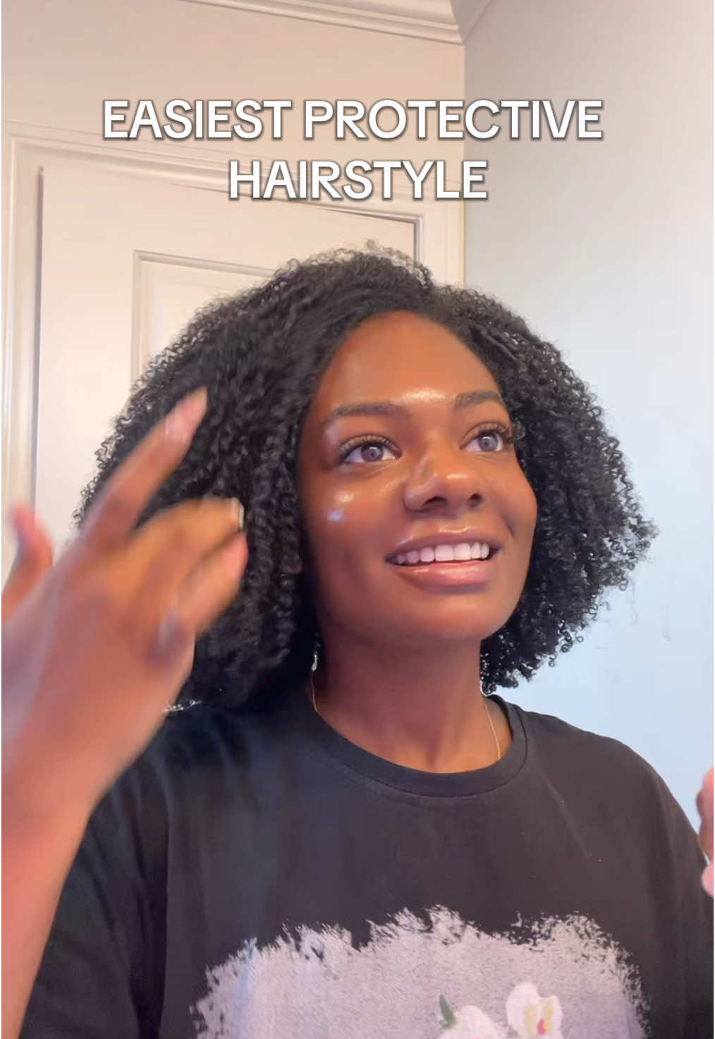 THIS IS MY HAIR. HOME GROWN. THANGYA 🤭🤪 #fypp #1deanza #diyhair 